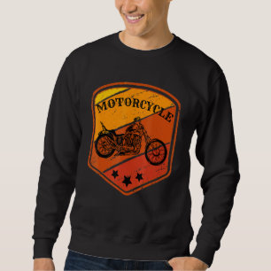 Vintages Motorrad Cool Motorrad Sweatshirt