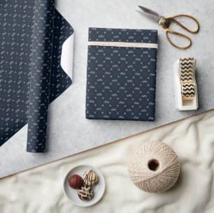 Vintages Motorrad Geschenkpapier
