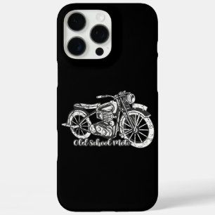 Vintages Motorrad-Shirt iPhone 16 Pro Max Hülle