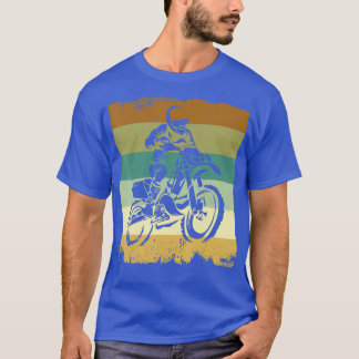 Vintages Motorradfahren T-Shirt