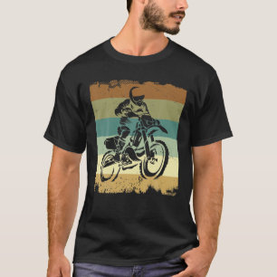 Vintages Motorradfahren T-Shirt