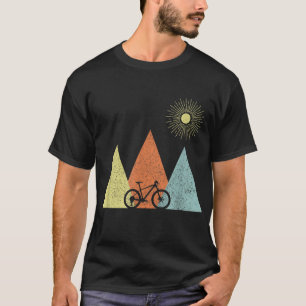 Vintages Mountainbike MTB Radfahrrad T-Shirt