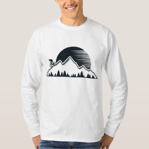 Vintages Mountainbike - Outdoor MTB Downhill Bikin T-Shirt