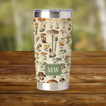 Vintages Mushroom Custom Monogram
