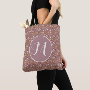 Vintages Mushroom-Muster und personalisiert