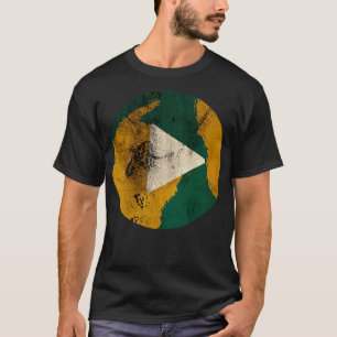 Vintages Musiksymbol wiedergeben T-Shirt