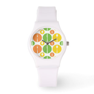 Vintages Muster Armbanduhr