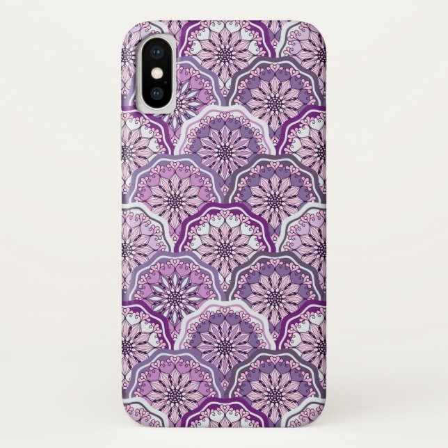 Vintages Muster Case-Mate iPhone Hülle (Rückseite)