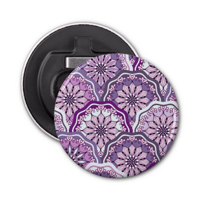 Vintages Muster Flaschenöffner (Vorderseite)