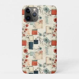 Vintages Muster für Blumen und Kameras (7) Case-Mate iPhone Hülle