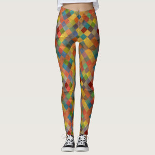 Vintages Muster. Geometrisch Leggings
