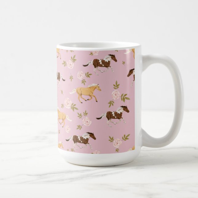 Vintages Muster Kaffeetasse (Rechts)