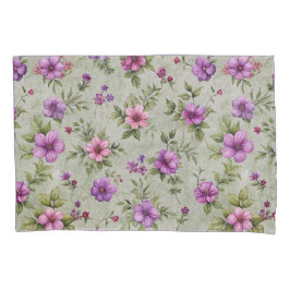 Vintages Muster-Kissenmuster Set - weich grün Kissenbezug