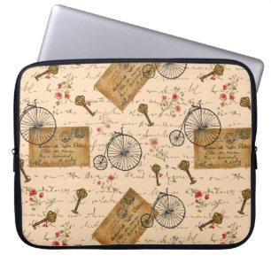 Vintages Muster Laptopschutzhülle