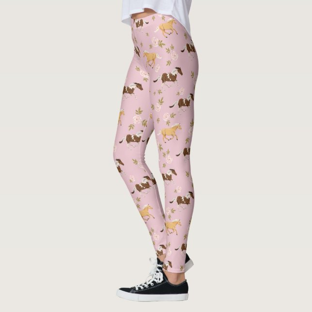 Vintages Muster Leggings (Links)