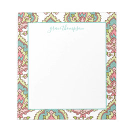 Vintages Muster Notizblock