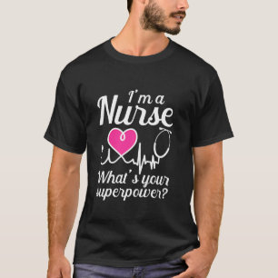 Vintages MuttertagsSprichwort I bin ein Krankenpfl T-Shirt