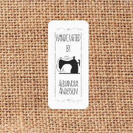 Vintages Nähmaschinenprodukt Etiketten