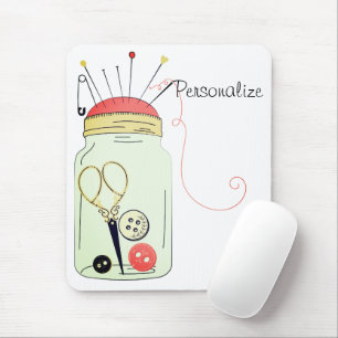 Vintages Nähset Mousepad