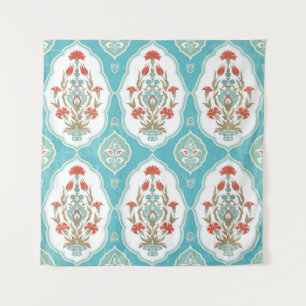 Vintages, nahtloses Muster im orientalischen Stil Wandteppich