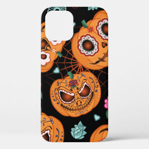 Vintages nahtloses Muster zu Halloween. Pumpkin, f Case-Mate iPhone Hülle