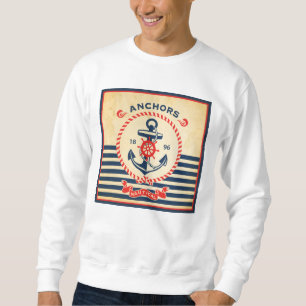 Vintages Nautikposter Sweatshirt