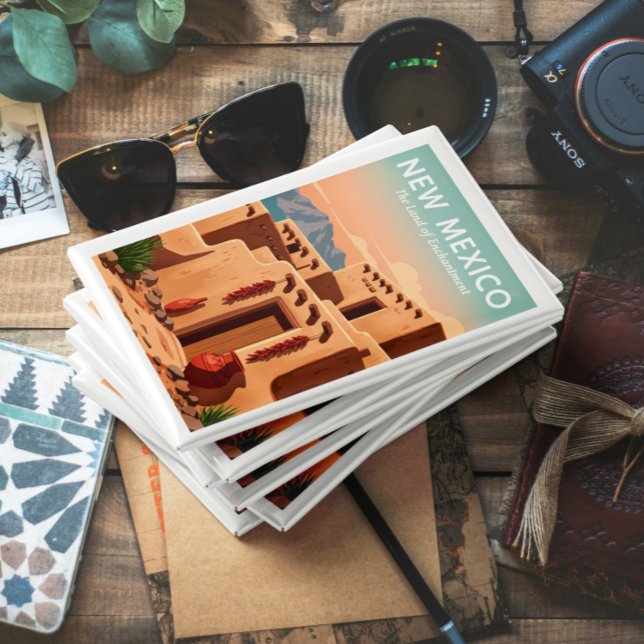 Vintages neues Mexiko Magnet (Von Creator hochgeladen)