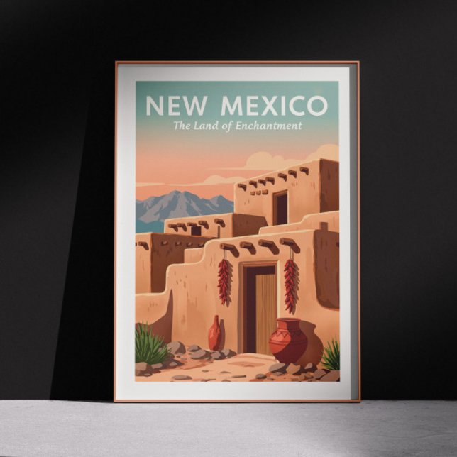 Vintages neues Mexiko Poster (Von Creator hochgeladen)