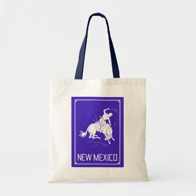 Vintages neues Mexiko Tragetasche (Vorne)