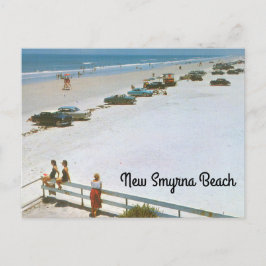 Vintages neues Smyrna Beach Florida in den 50er Ja Postkarte