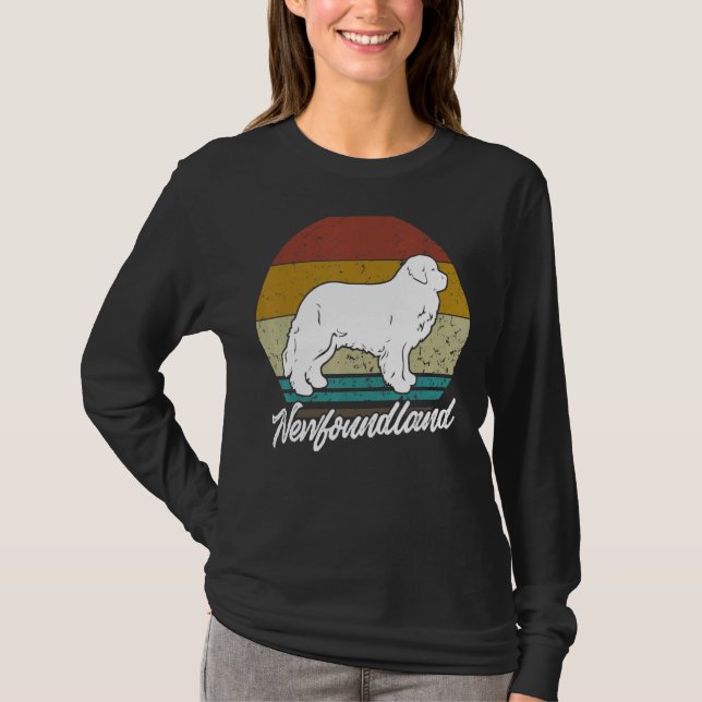 Vintages Neufundland T-Shirt (Vorderseite)