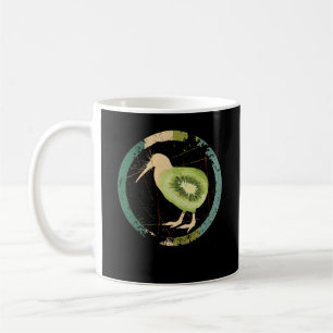 Vintages Neuseeland Kiwi Kaffeetasse