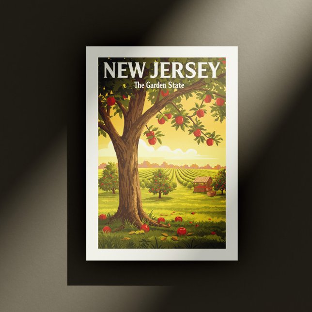 Vintages New Jersey Postkarte (Von Creator hochgeladen)