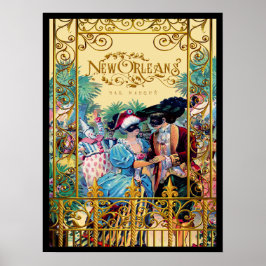 Vintages New Orleans Poster