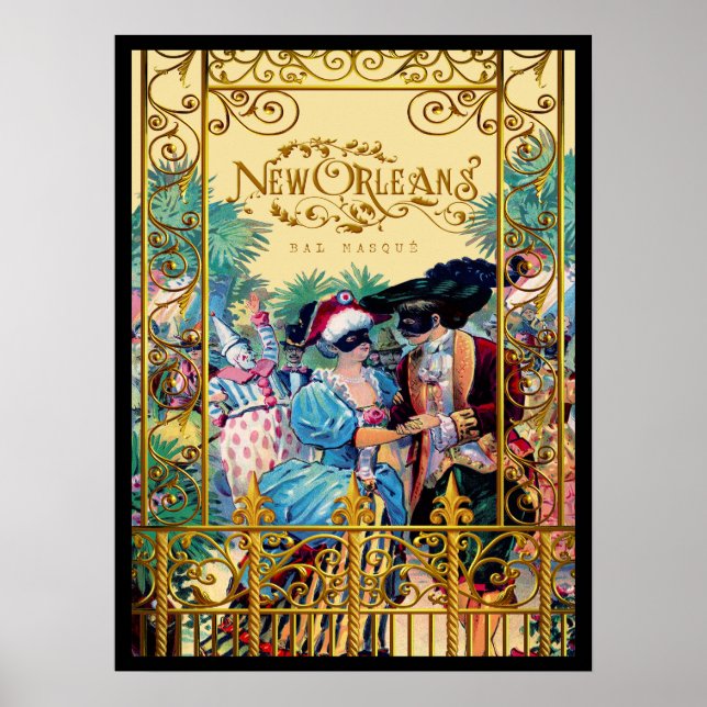 Vintages New Orleans Poster (Vorne)