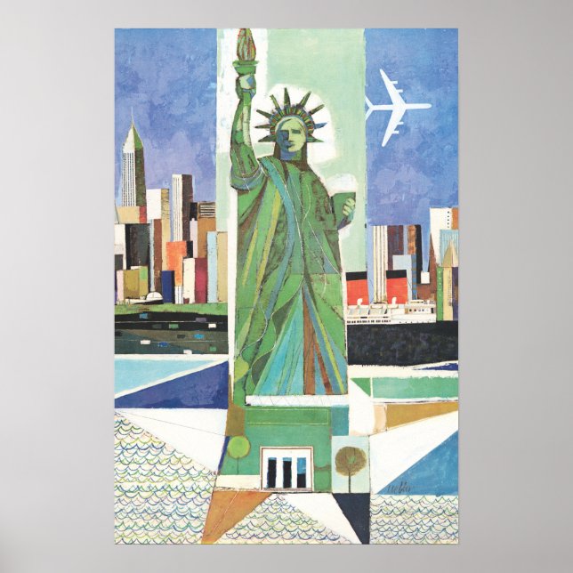 Vintages New York City Poster (Vorne)