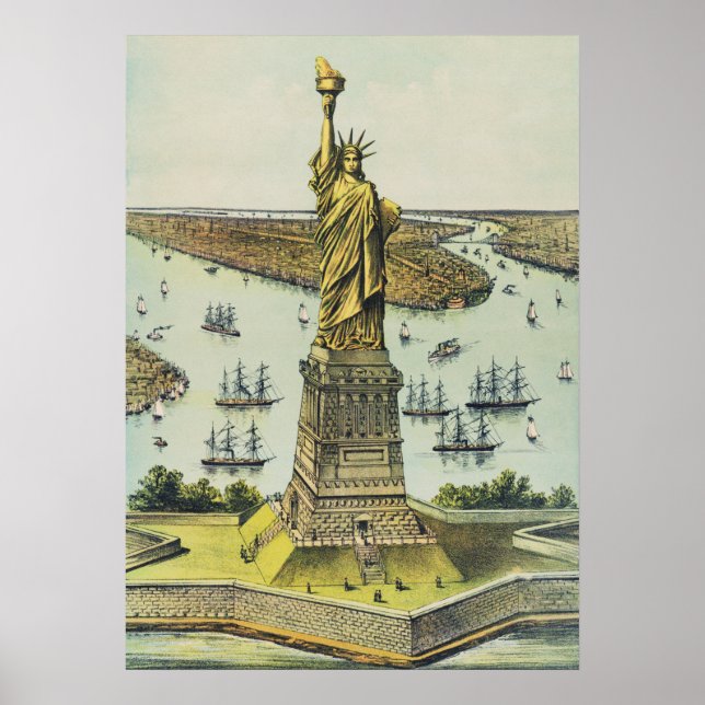 Vintages New York City Poster (Vorne)