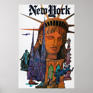 Vintages New York City Poster