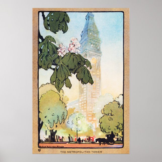 Vintages New York City Poster (Vorne)