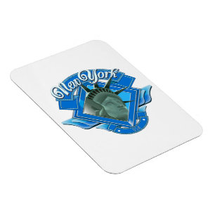 Vintages New York-Liberty-Logo Magnet