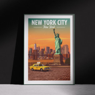 Vintages New York Poster