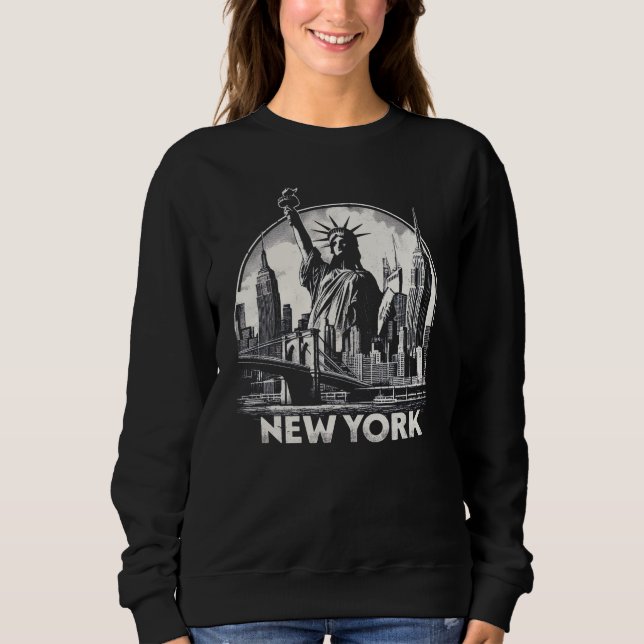 Vintages New York Sweatshirt (Vorderseite)