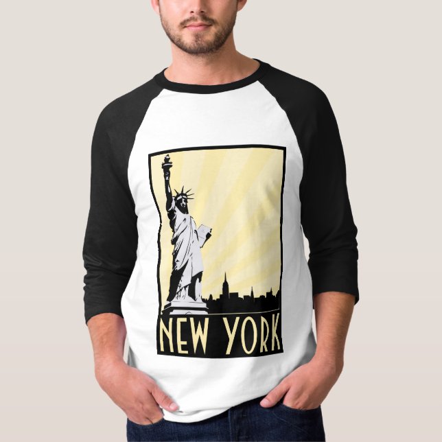 Vintages New York T-Shirt (Vorderseite)