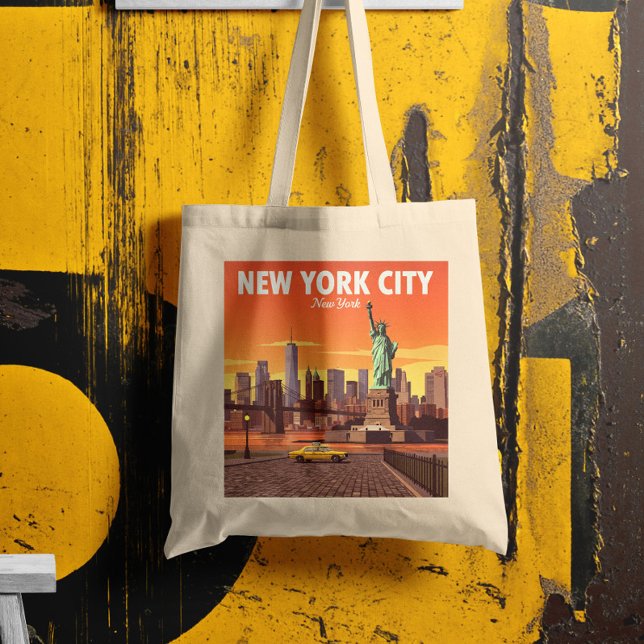 Vintages New York Tragetasche (Von Creator hochgeladen)