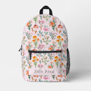 Vintages niedliches Peelingrucksack Bedruckter Rucksack