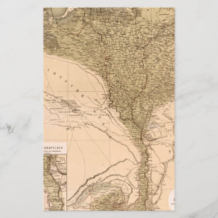 Vintages Nildelta 1859 Poster