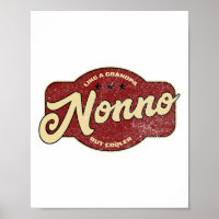 Vintages Nonno wie ein Opa, aber Cooler - italieni