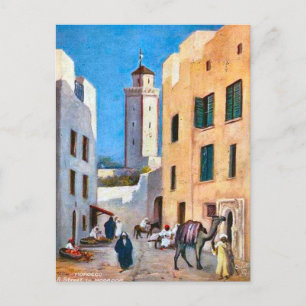 Vintages Nordafrika, Mogador, Marokko Postkarte