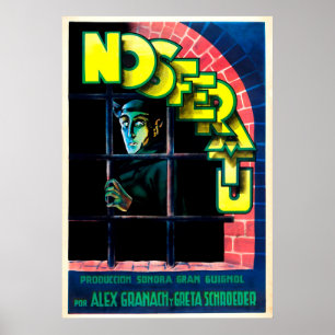 Vintages Nosferatu Spanisch Poster