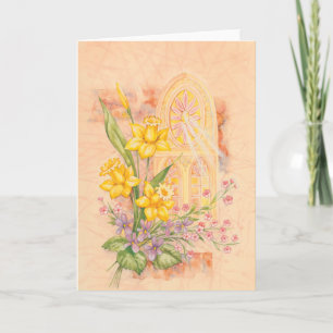 Vintages nostalgisches Ostern, Ostern, Semana Feiertagskarte